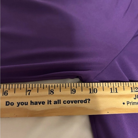 Donna Ricco NY Purple Draped Women's Dress NWT - Size 10 - Picture 12 of 14